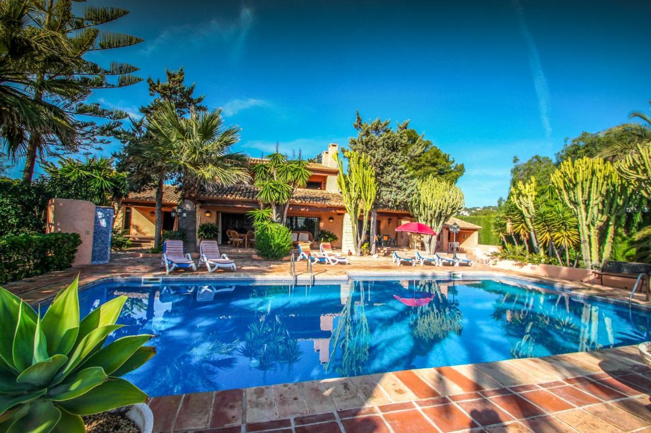 Finca Fustera - charming villa with private pool in Benissa Esterno foto